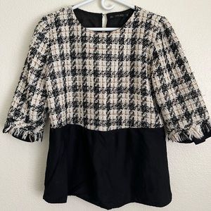 Zara Knit Fashion Top from Italy